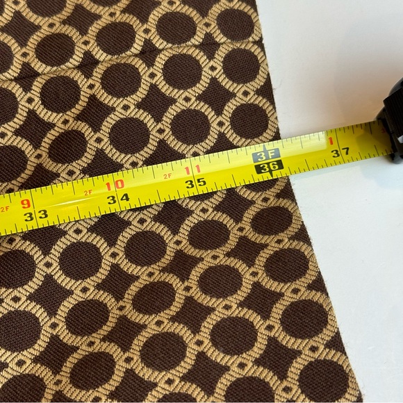 Sigrid Olsen Long Blazer Single Breasted Brown Gold Vintage - Picture 12 of 17